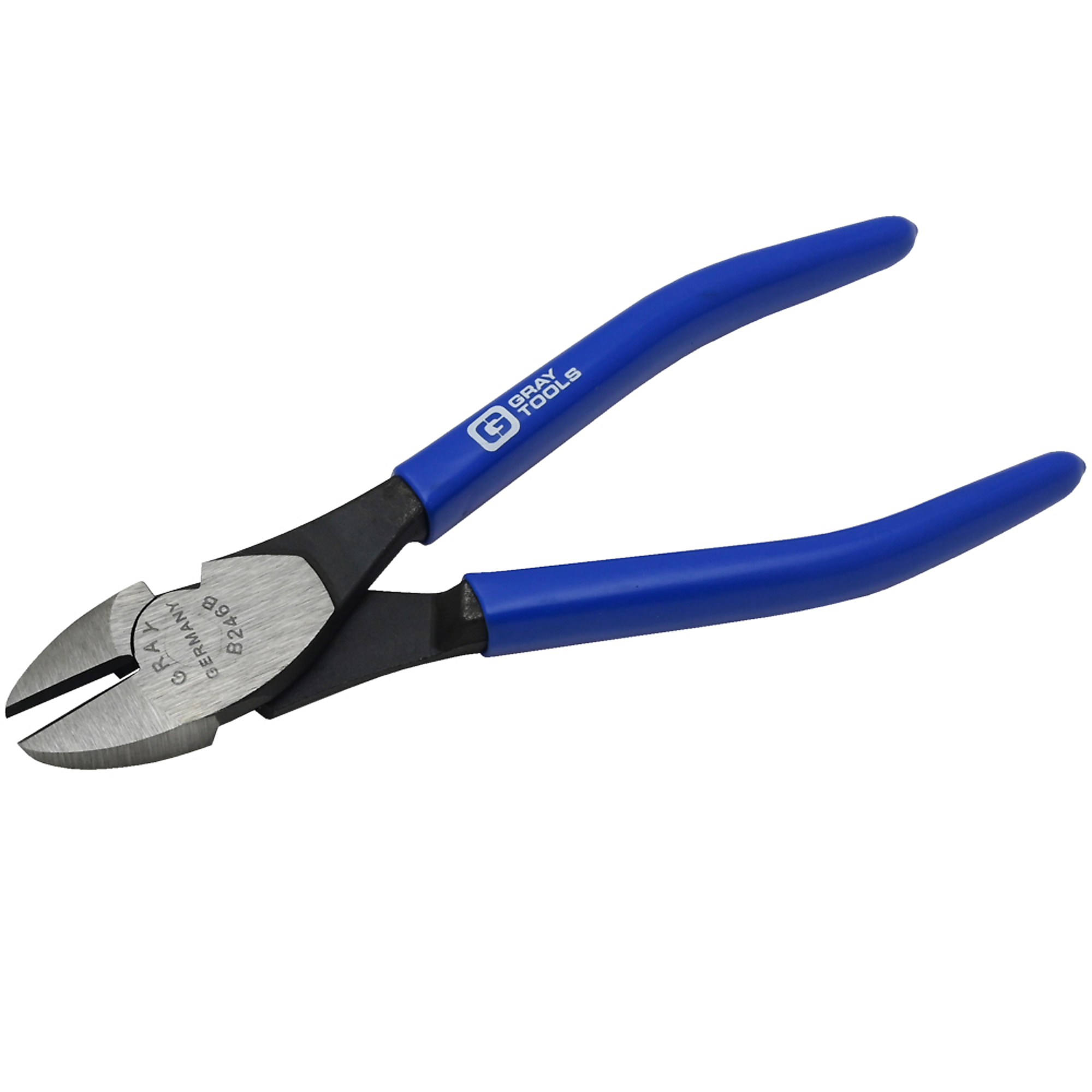 Gray Tools 7" Heavy Duty Side Cutting Pliers, With Vinyl Grips, 3/4" Jaw